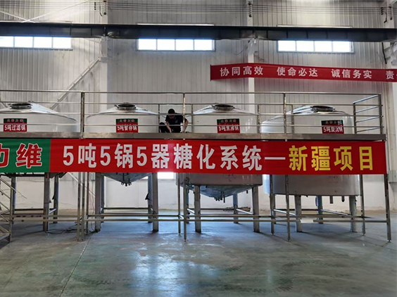 莘县精酿啤酒设备厂—5吨精酿啤酒设备—新疆项目